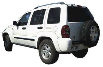 jeep liberty biodiesel rental car